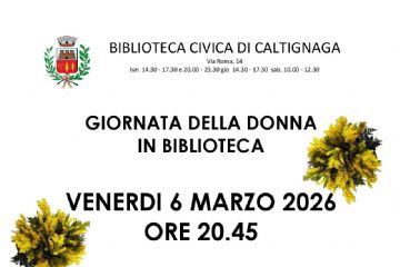 Avviso per venerdì 6 marzo ore 20.45