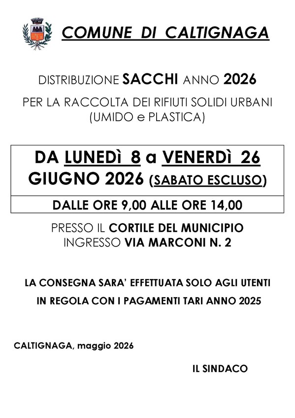 Volantino con riproduzione testo